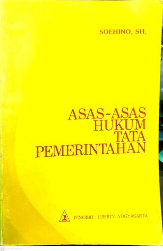 Asas-Asas Hukum Tata Pemerintahan