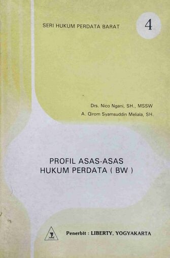 Profil Asas-Asas Hukum Perdata (BW) : Seri Hukum Perdata Barat 