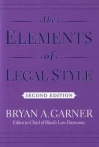 The Elements of Legal Style