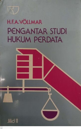 Pengantar Studi Hukum Perdata Jilid II