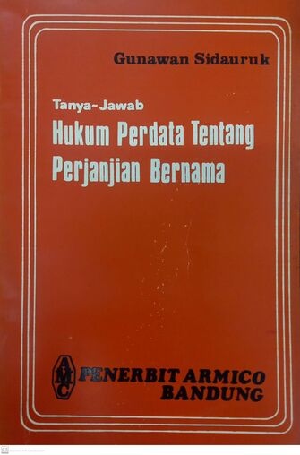 Tanya-Jawab Hukum Perdata tentang Perjanjian Bernama 