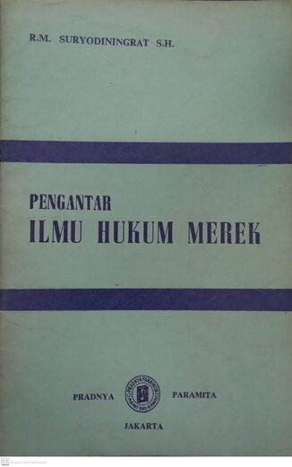 Pengantar Ilmu Hukum Merek 